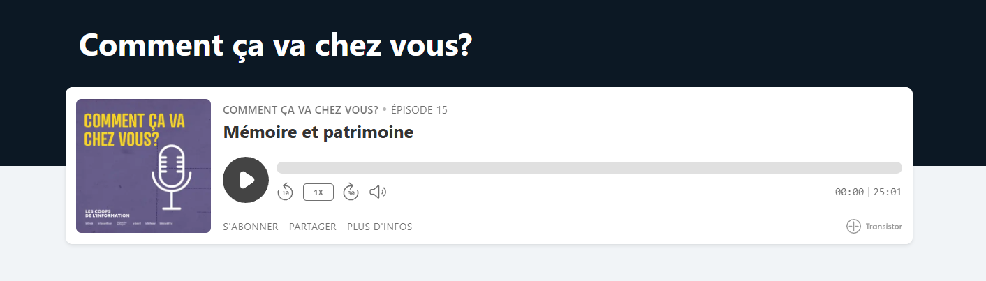 memoire patrimoine