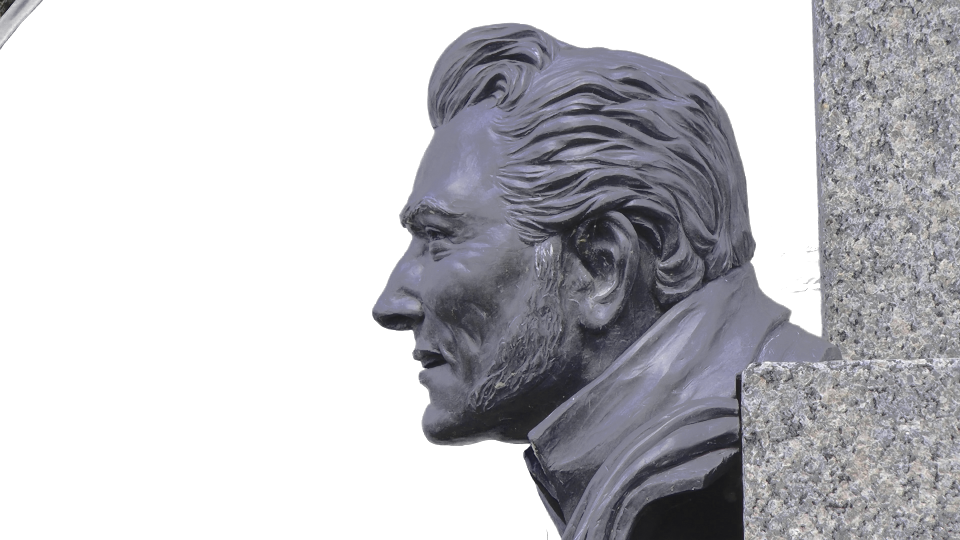 Chenier statue